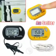 Aquarium Digital Thermometer Marine Fish Tank LCD Terrarium Frog Gauge Reptile