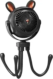 Pushchair Fan with Tripod - Octopuss Fan, Minii USB Electric Clip On Fan Octopuss | 720 Degree Adjustable Outdoor Fan for Car Seats, Student Beds