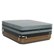 Square Hot Tub Cover Heavy Duty 600D Polyester Waterproof Spa Covers for Hot