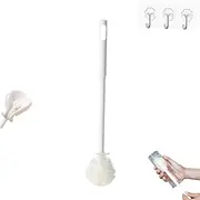 Bloame All Angle Bottle Brush, Foldable Brush Head and Extended Handle, Multifunction 360° Rotating Cleaning Cup Brush, for Any Bottle Bowl Water Cups (1pcs White)
