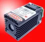 Industrial 12V Thick Beam 638nm 100mW Red Laser Dot Module w/TTL