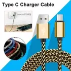 Heavy Duty USB C Fast Charge Cord Type C Data Sync Cable For Samsung Oppo Huawei