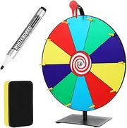 Totority Tabletop Roulette Prize Wheel Carnival Game Prizes for Parties Spinning Wheel for Prizes