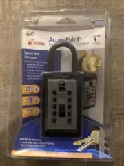 New Kidde Access Point Lockbox Portable Keysafe Original Realtor Real Estate Key