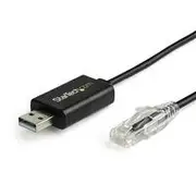 StarTech 6 ft (1.8 m) Cisco USB Console Cable, USB to RJ45 - ICUSBROLLOVR