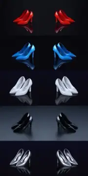 1/12 scale High Heels Shoes For 6" PHICEN TBLeague Female Figure