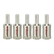5PCS 18mm Diamond Grit Hole Saw Drill Bit for Tile Glass