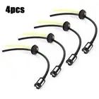 Black+Yellow Fuel Hose Pipe Brush Cutter Kit Grommet Tools With Tank Filter Hot