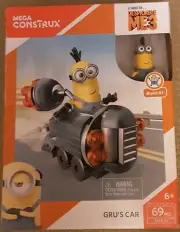 Mega Construx Dispicable Me 3 Gru's Car 69pcs