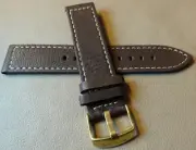 New Timex T2P510 Aviator Flyback Tide Compass Chronograph Brown 20mm Watch Band