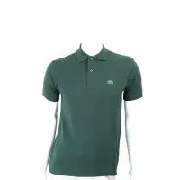 在飛比找Yahoo奇摩購物中心優惠-LACOSTE Classic Fit 鱷魚補丁純棉羅紋領深