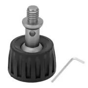 Rubber Monopod Foot Pad Large Base Stainless Steel Tripod Foot Pad Support 37mm
