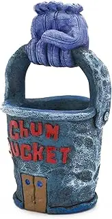 Penn Plax SpongeBob Squarepants Chum Bucket Aquarium Ornament, 10.16 cm Size