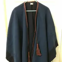 在飛比找PopChill優惠-[二手] Hermès poncho 愛馬仕 喀什米爾斗篷(