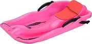 QSTDGVPW Heavy Duty Snow Sled Sand Sliding Durable Ski Board, Non Slip Sledge Snowboard, Outdoor Sports Toboggan Sleigh for Snow Skiing Accessories