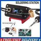 Soldering Iron Station Portable Cordless Welding Tool For Milwaukee 18V Battery