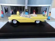 Oxford 1957 Oldsmobile 88 Convertible Yellow 1/87 HO diecast