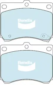 Bendix General CT Front Brake Pad Set for Mazda Familia BG, BG8S 1.8L BP Petrol