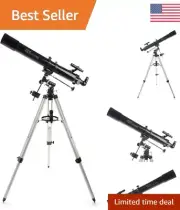 Powerful Telescope for Beginners - 80mm Refractor with German Equatorial Mount