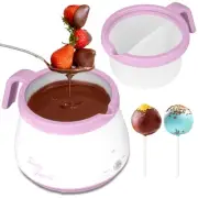 Candy and Chocolate Melting Pot with 2 Pots, Melts Candy Chocolate in a Coupl...