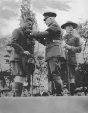 Boy Scout Old Photo - The Prince of Wales being invested with the Silver Wolf by