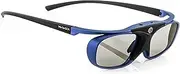 Hi-Shock RF Pro Deep Heaven | Wireless 3D Glasses for JVC & Sony RF Projector VPL-VW500ES, VPL-VW300ES, VPL-VW520, VPL-VW320, VPL-HW45 ES, VPL HW65 ES / TDGBT500A [Shutter Glasses | 120 Hz | Battery |