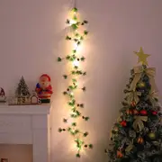 2M 20LEDs Christmas Garland Rattan String Lights Party Garden Light Decor Home Decor-Style 3