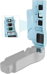 YUULNMOP Upgraded Colorful Gimbal Protective Case Cover Compatible for DJI Osmo Pocket 3,Camera Lens Protector Cap Magnetic Filter Storage Slots for Pocket 3 Accessories(Sky Blue)