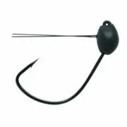 Gamakatsu Wacky Head Jig Hook 1/0-1/8, Green Pumpkin