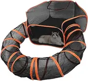 Cat Enclosure Outdoor | Portable Outdoor Cat Enclosure | Breathable Foldable Kennel Cage Box, Portable Playground for Small Animals for Travel Cleaning Car Indoor