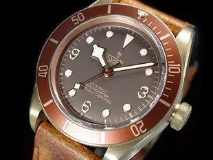 飛馬當舖 售 Tudor 帝舵 2018 Bronze 79250BM 青銅 銅錶 潛水錶 自動上鍊 9成5新 43mm