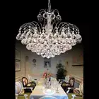 Luxury Ceiling Lamp Crystal Chandelier Parlor Decor 110V 220V Lights