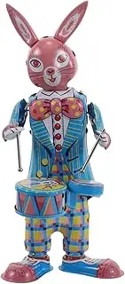 MUSISALY Adorable Clockwork Plaything Educational Toys for Kids Musical Windup Rabbit Robot Toy for Toddlers