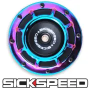 SICKSPEED NEO CHROME SUPER LOUD COMPACT ELECTRIC BLAST TONE HORN CAR SUV 12V P3 (for: Porsche)