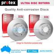 Front Disc Brake Rotors for Renault Scenic 2WD Series II 1.9TD 2004-2007(300mm D