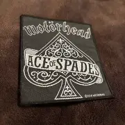 Motorhead Ace Of Spades Woven Sew On Battle Jacket Band Patch - Licensed 2010