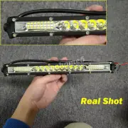 2PCS 12V LED Work Light Bar Flood Spot Lights Driving Lamp Offroad Truck ATV SUV
