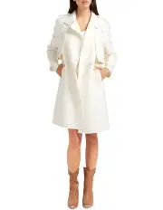 [Belle & Bloom] Palm City Wool Blend Coat in Cream