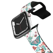 Apple Watch Series 4-6, SE (44mm) Impact Band Butterfly Garden by Papio Press