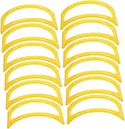 HEATSHAKING 12Pcs Colorful Taco Holder Stand Soft Shell Taco Tray for Family Breakfasts Dinner Parties Picnics Versatile Tortilla Holder for Tacos Wraps