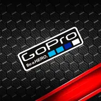 在飛比找蝦皮購物優惠-Gopro Hero3 極限運動 頭盔貼紙摩托車 機車汽車貼