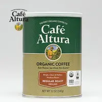 在飛比找momo購物網優惠-【Cafe Altura】有機一般烘焙研磨咖啡(真空包裝 阿