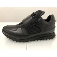 在飛比找蝦皮購物優惠-全新真品 DSQUARED 2 黑色 全皮質 金屬片 休閒鞋