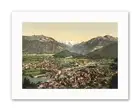 INTERLAKEN HEIMWEHFLUH AERIAL SWISS ALPS RIVER SWITZERLAND Canvas art Prints