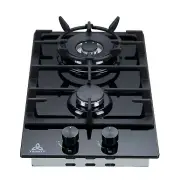 Trinity DOMINO HOB 2 Burner 30cm Builtin WOK Gas COOKTOP TRG302BK AUS Post