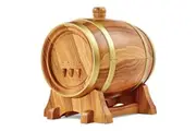 Essential Oil Aroma Diffuser - 350ml Barrel Wood Ultrasonic Air Mist Humidifier