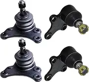 MAX COOL 4x Lower+Upper Ball Joints Suitable for Toyota HiLux LN85 LN86 RN85 RN90 YN85