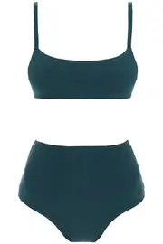 [LIDO] LIDO eleven high waist bikini set XS Green