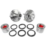 2 x Rear Wheel Bearing Hubs for Subaru Forester SF 2.0L EJ205 1998~2001 AWD