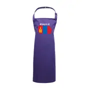 Mongolia -Country Flag Nationality Kids Childrens Kitchen Apron